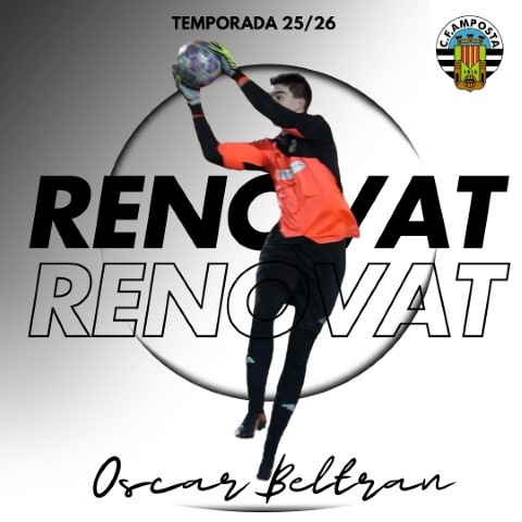 RENOVACI PRIMER EQUIP: SCAR BELTRAN